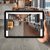 Floorstyle visualizer on a tablet in a restaurant