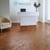 Hickory Paprika lvp floors with a design strip border add class to a healthcare waiting room