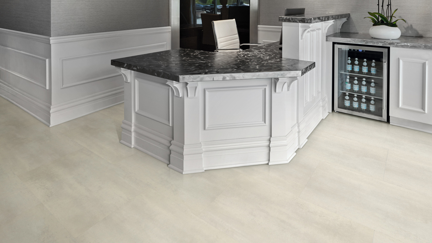 Stratus SP731 floors in dentist reception