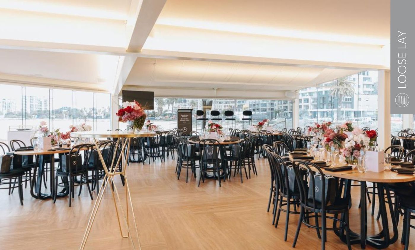 Champagne Oak LooseLay flooring in Port Melbourne Yatch Club