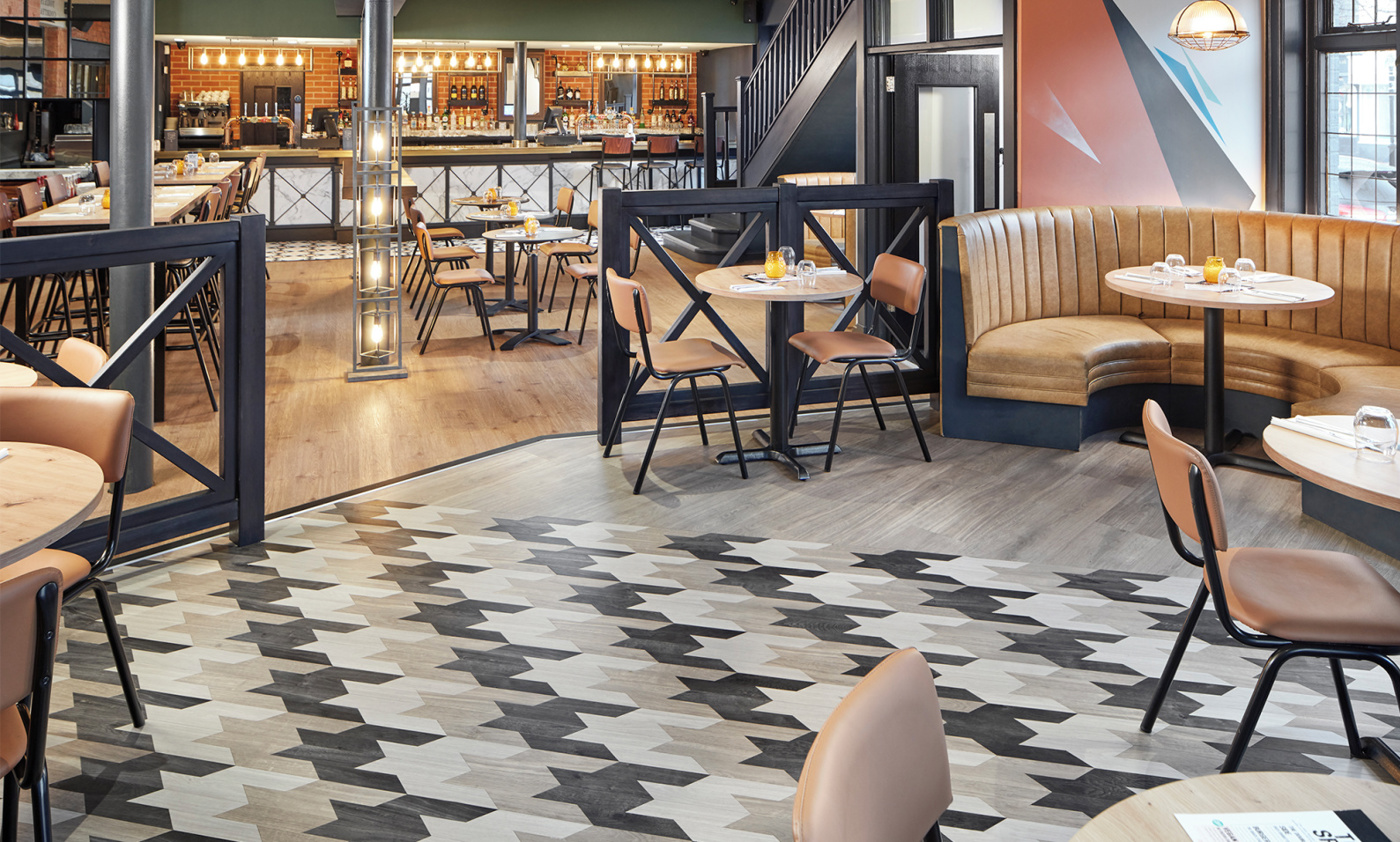 Karndean LVT flooring in hospitality