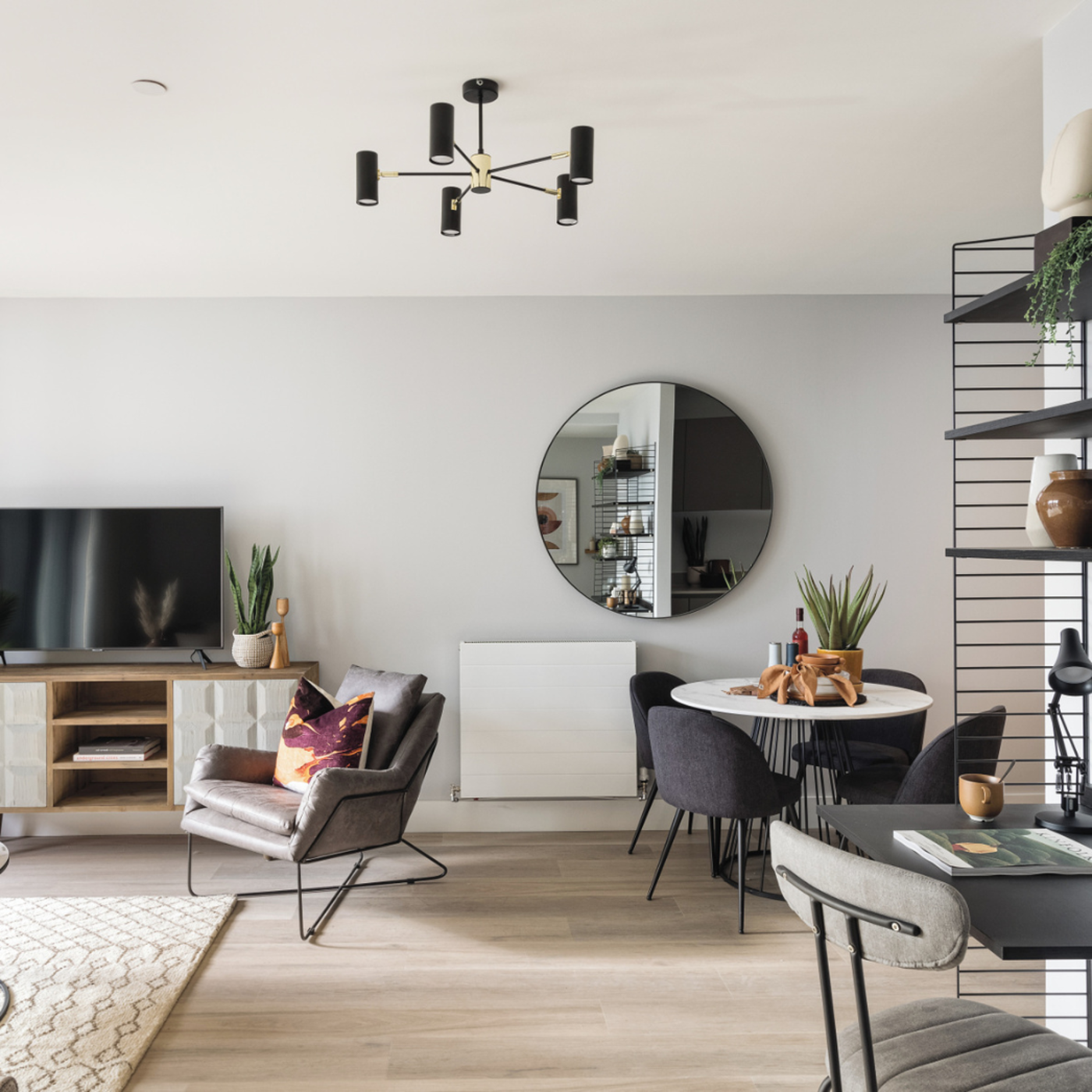 Modular building with karndean commercial lvt flooring inside