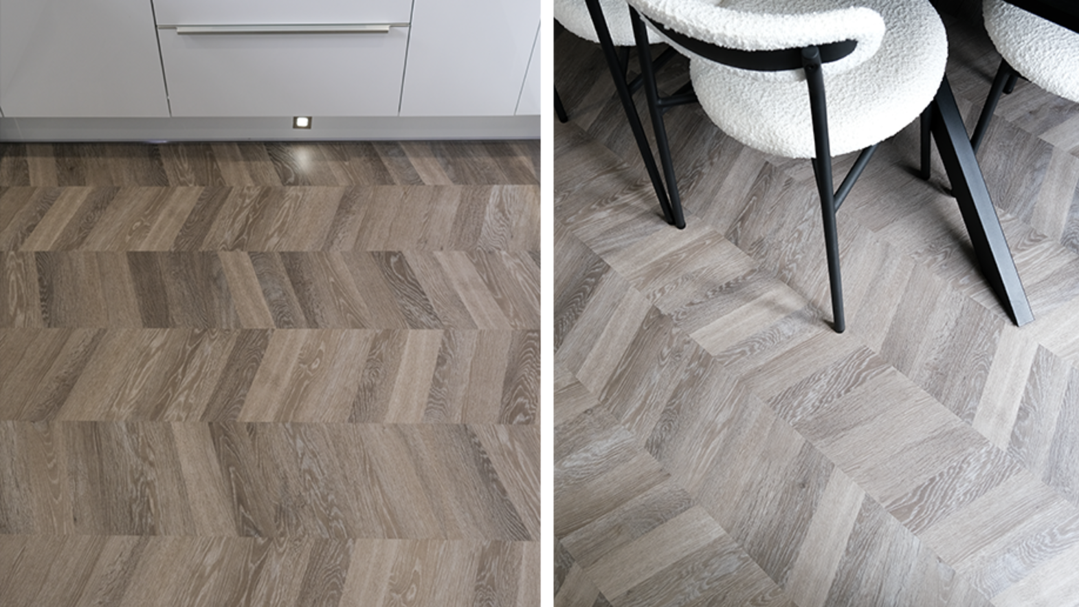 Karndean commercial installed in taylor wimpey home