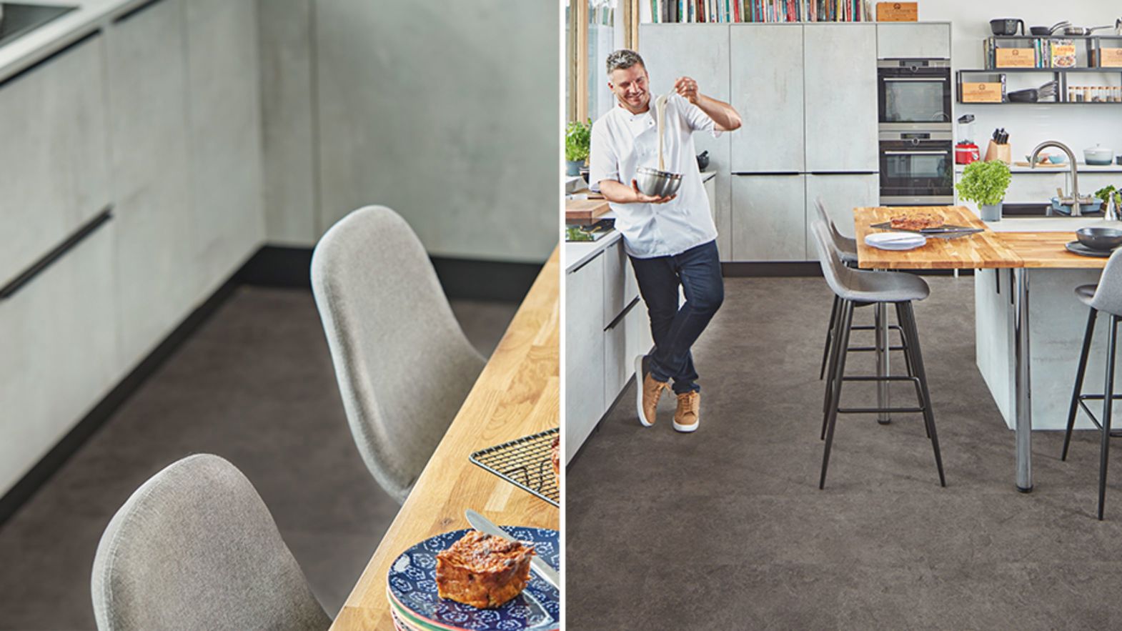 Karndean commercial flooring installed in a hospitality building