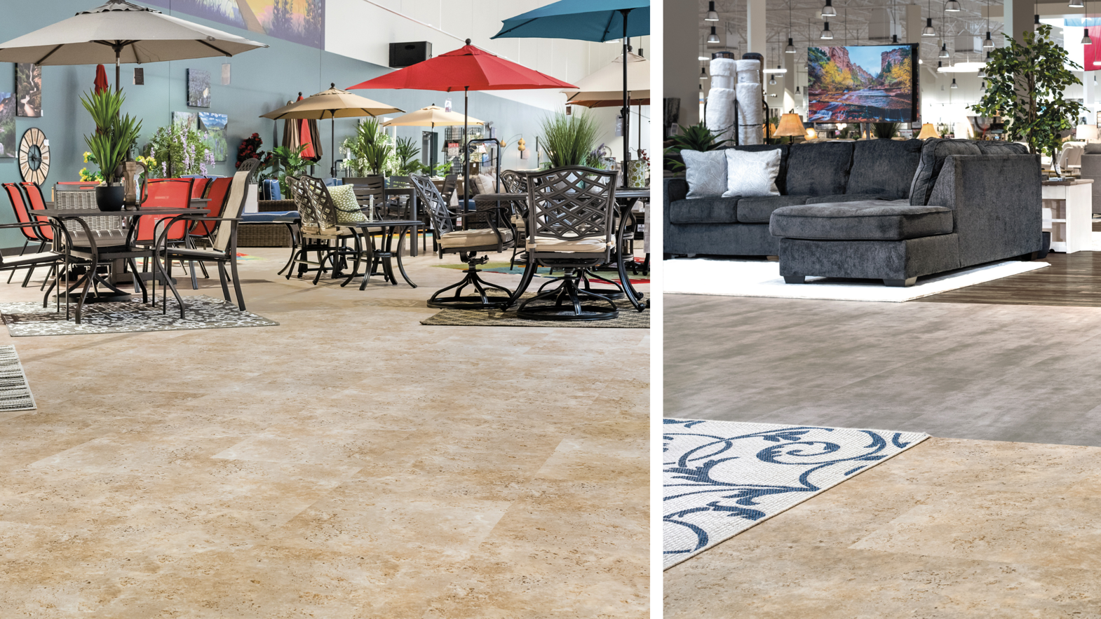 Indiana lvt loose lay floors set apart the patio section