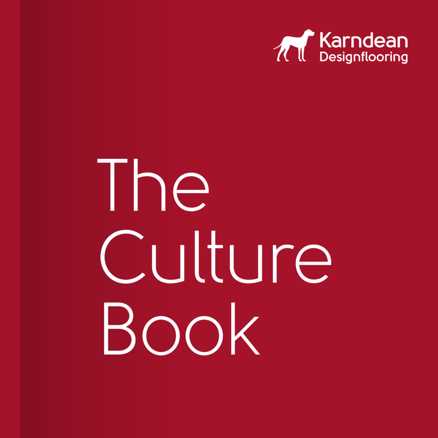 Karndean Designflooring culture book representing Karndean's internal employee culture