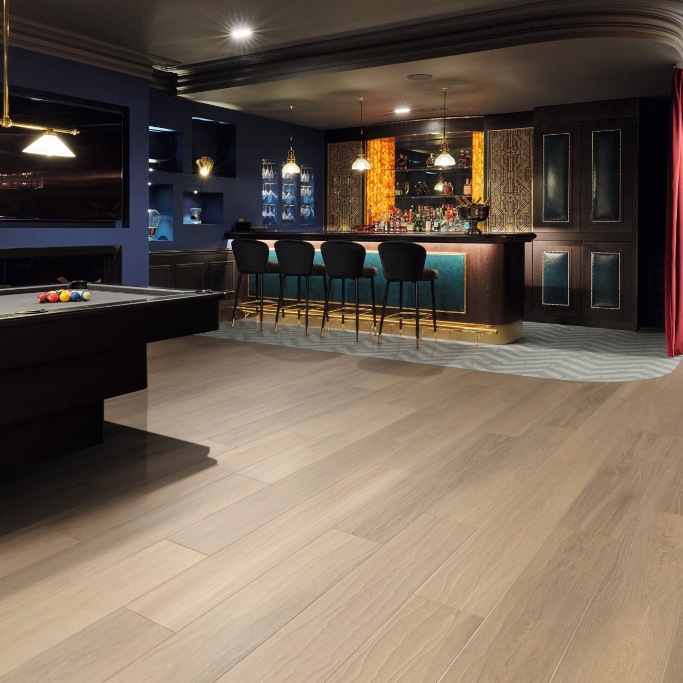 Karndean mid tone commercial flooring