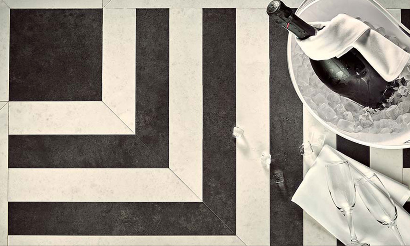 Bespoke commercial LVT flooring by Karndean