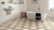 Karndean Hexa abstract flooring from the Kaleidoscope collection in a bathroom
