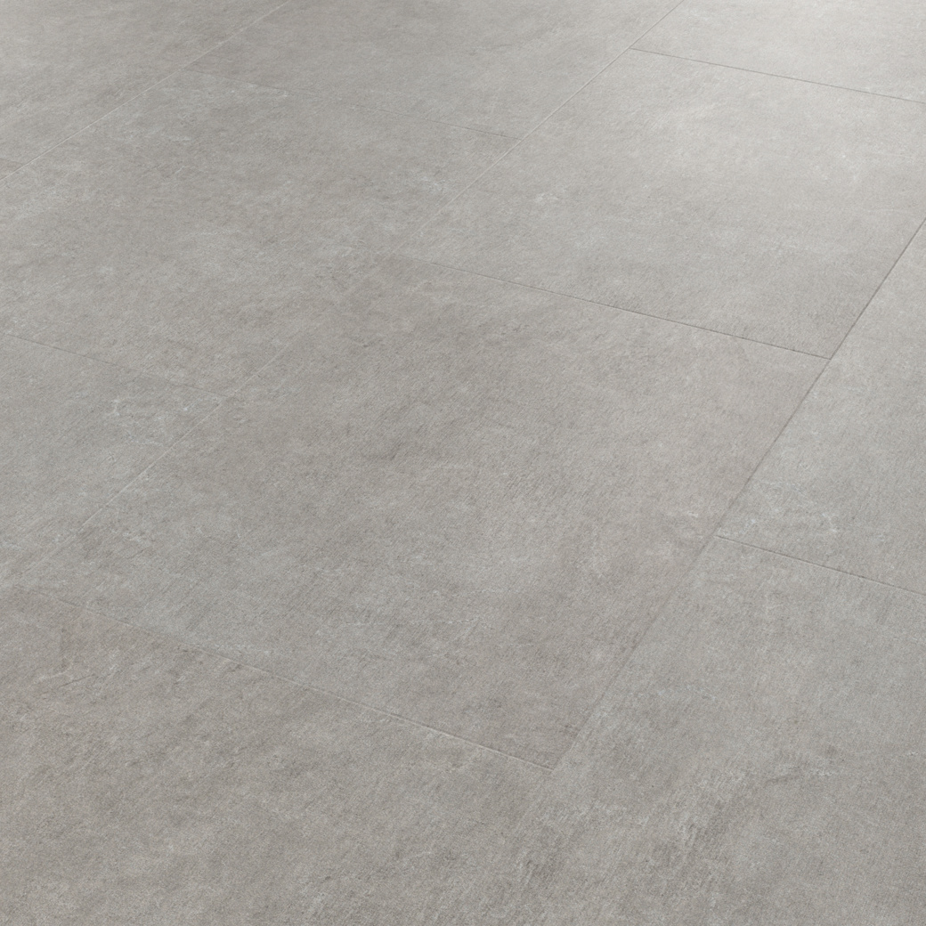 Art Select Cambric Stone dark grey LVT flooring at an angle