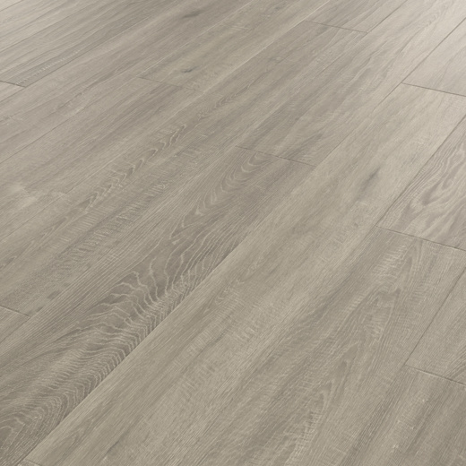 Art Select Canvas Oak grey LVT flooring laid at an angle