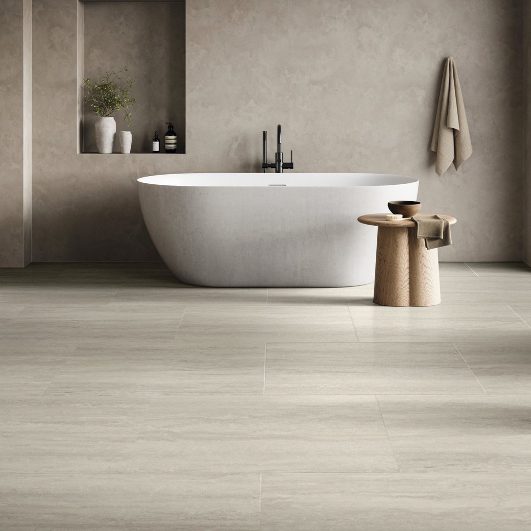 Bathroom with Art Select gluedown LM37 | rigid core AKT-LM37