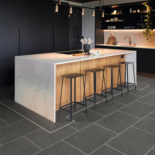 Kitchen with Art Select gluedown LM48