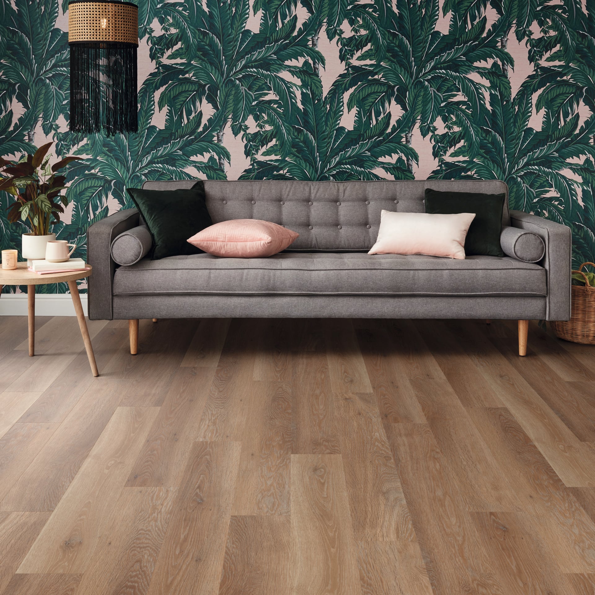 ラグ　KANTSTOLPE カントストル 133×195 Knight Tile | SCB-KP94-6 Pale Limed Oak