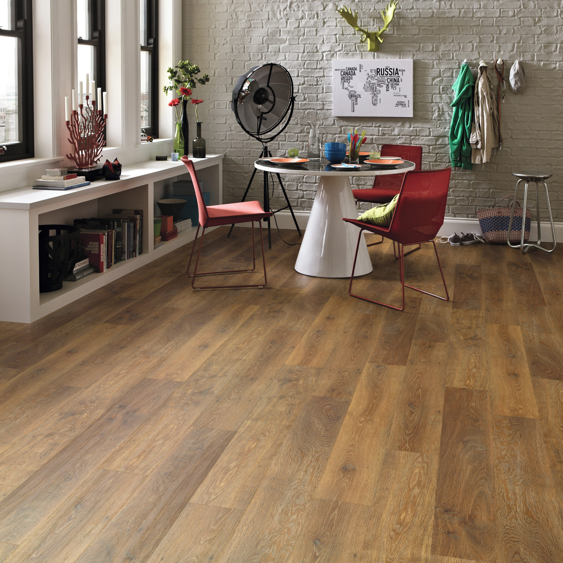 Knight Tile | Classic Limed Oak SCB-KP97-6