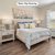 Mid Limed Oak KP96 floors in a bedroom designed by River City Flooring