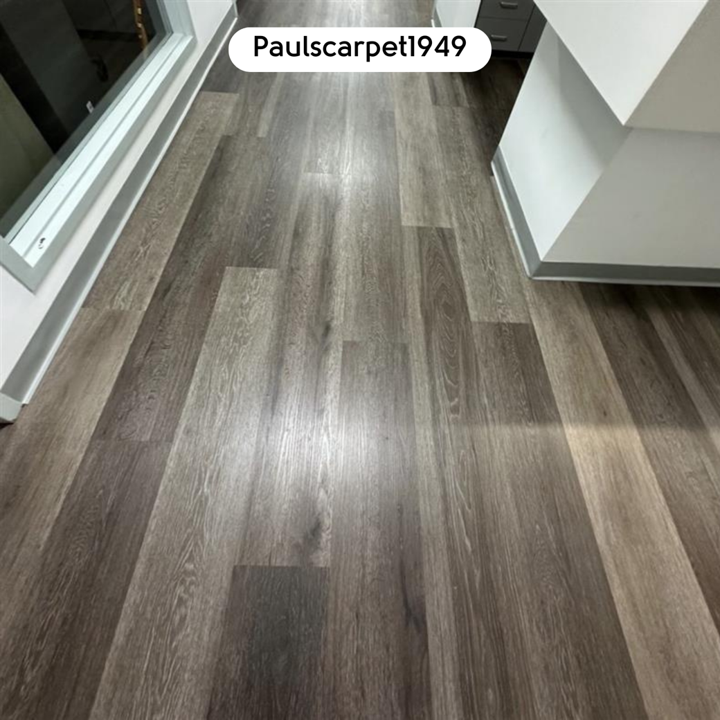 Washed Velvet Ash RKP8102 floors in a hallway by Paulscarpet1949