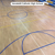 Natural Prime Oak VGW115T floors in the gym at Vanderbilt Catholic High School